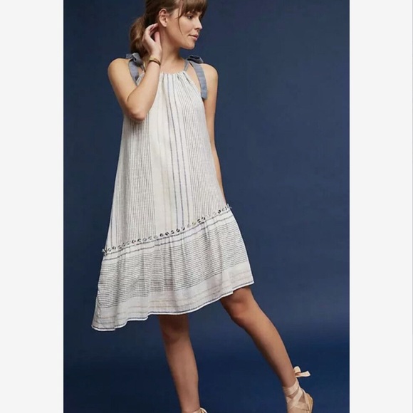 Anthropologie Maeve Yarn-Dyed Miller NWT SZ S - Picture 2 of 6